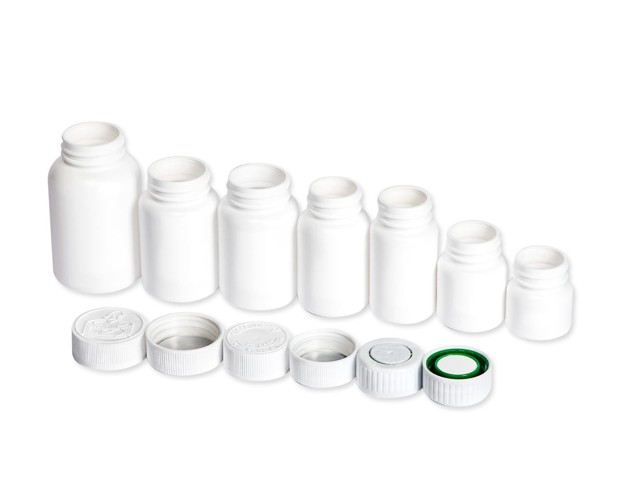 HDPE Bottles with CRC Closures